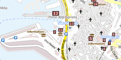 Porto Antico  Genua Stadtplan