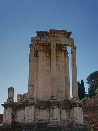 Foto Tempel der Vesta