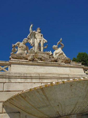 Neptun an der Piazza Fotos