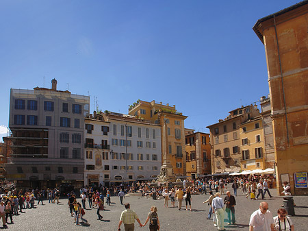 Foto Platz vor dem Pantheon - Rom