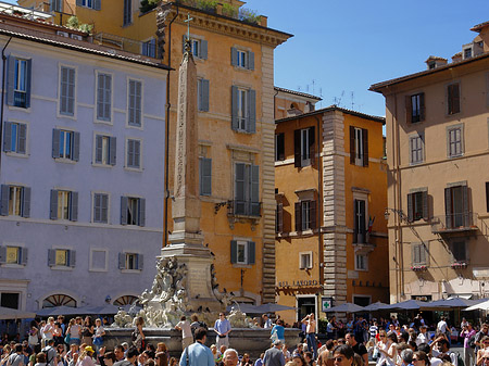 Foto Platz vor dem Pantheon - Rom