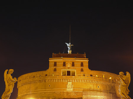 Foto Engel auf der Burg