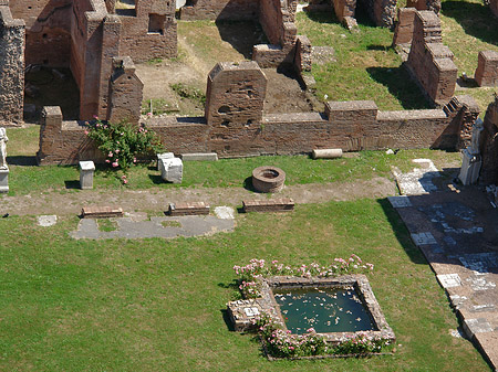 Blick auf das Forum Romanum Fotos