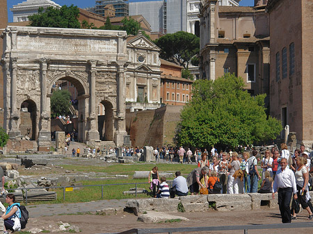 Foto Triumphbogen des Septimius Severus
