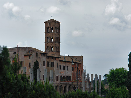 Blick zur Santa Maria in Cosmedin