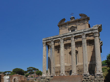 Foto Tempel des Antoninus Pius und der Faustina