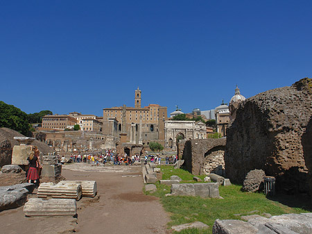 Foto Tempel der Vesta