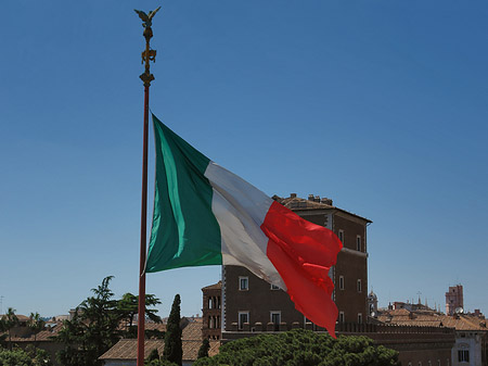 Foto Flagge - Rom
