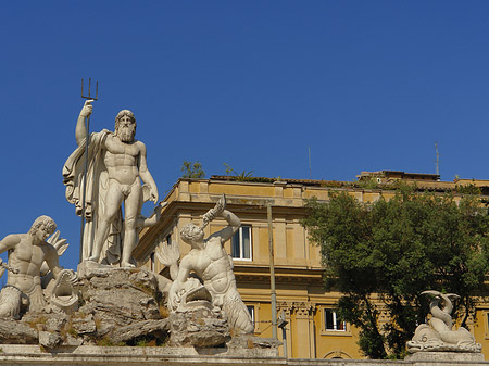 Foto Neptun an der Piazza - Rom