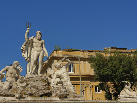 Neptun an der Piazza Fotos