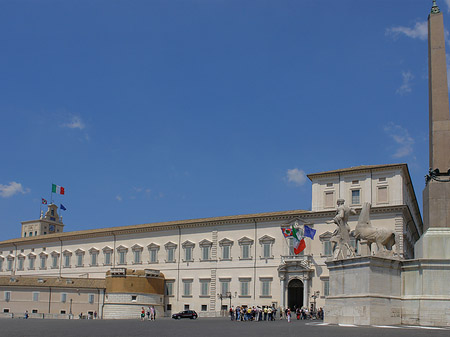 Fotos Quirinalspalast mit Obelisk