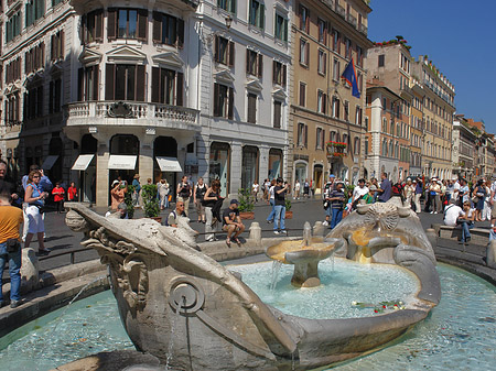 Fotos Barcaccia Brunnen