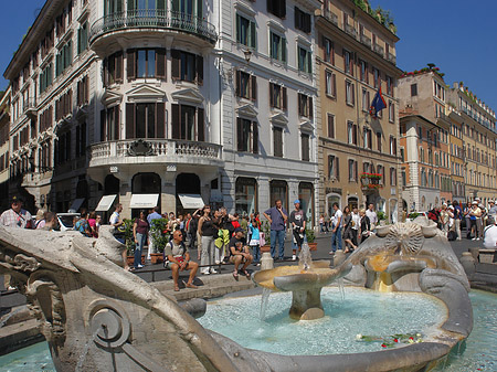 Barcaccia Brunnen Foto 