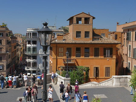 Gebäude an der Spanischen Treppe